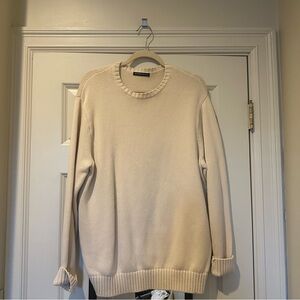 Oversized Brandy Melville Cream Sweater